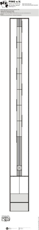 Schablone für Slotted Waveguide