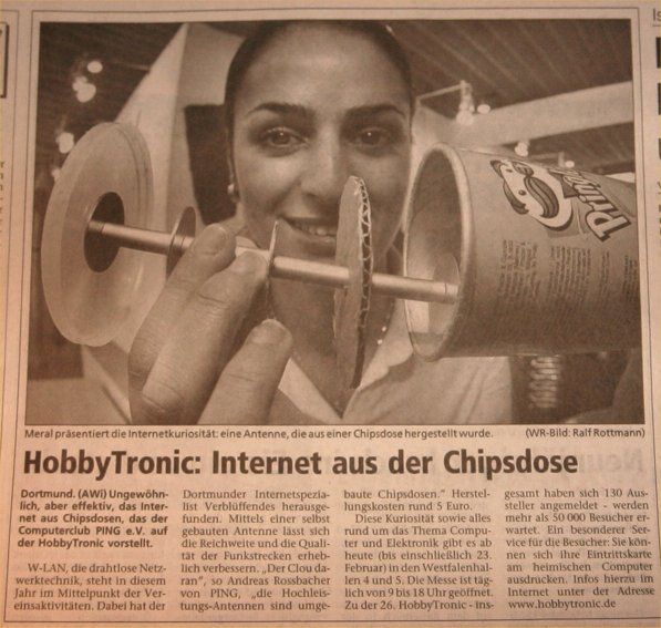 Bericht der Westfälischen Rundschau vom 19.02.2003